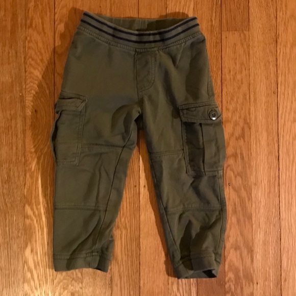 french terry cargo pants